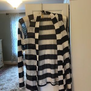Nom Gauzy Stripped Sweater Xl